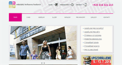 Desktop Screenshot of knihovnahod.cz